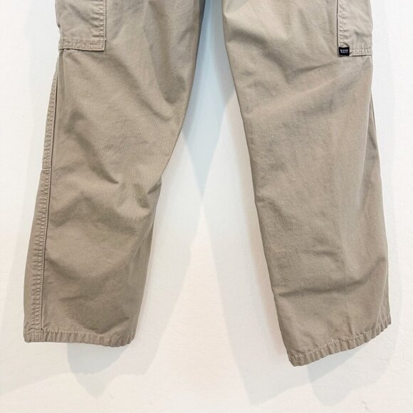 5.11 Tactical Cotton Canvas Cargo Utility Pants Khaki Tan Work Pockets Womens 10 - Picture 10 of 13